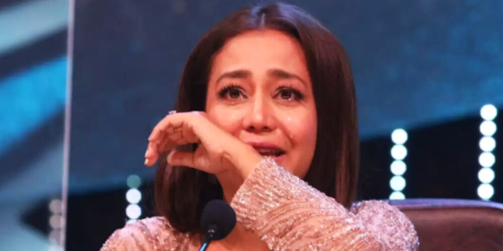 neha kakkar emotional