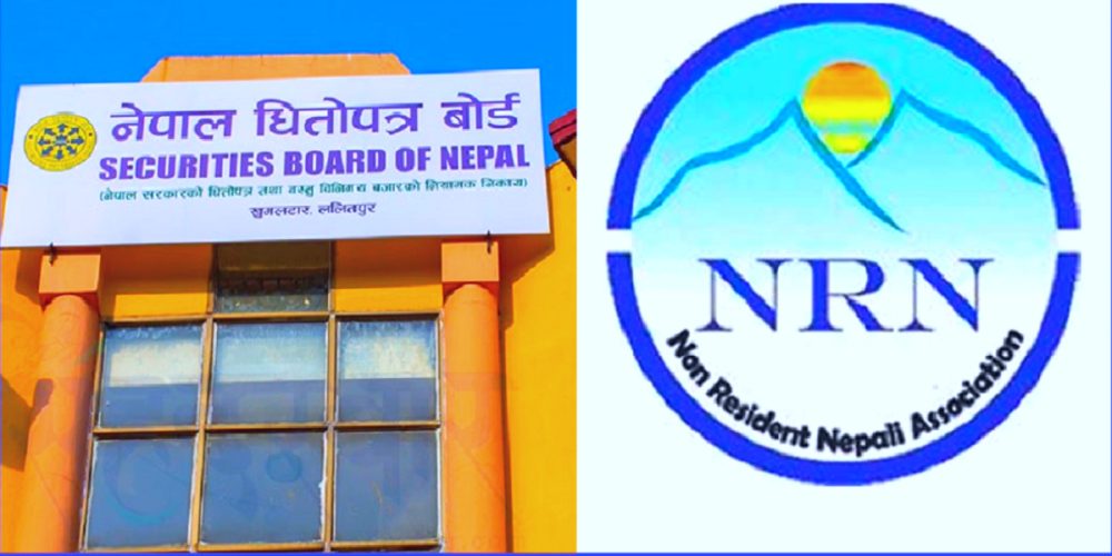 Investment of NRN in share market