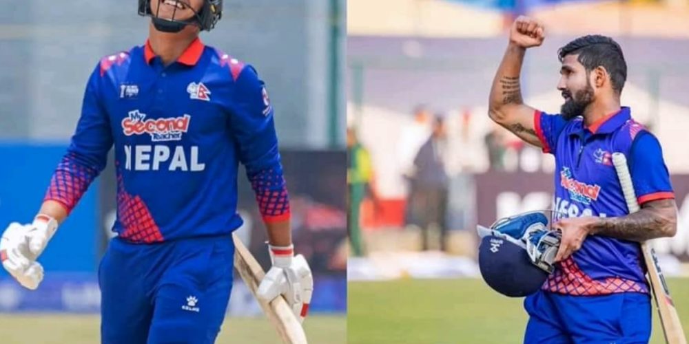 Nepal made a record 314 runs against Mongolia on the record of Kushal and Dipendra