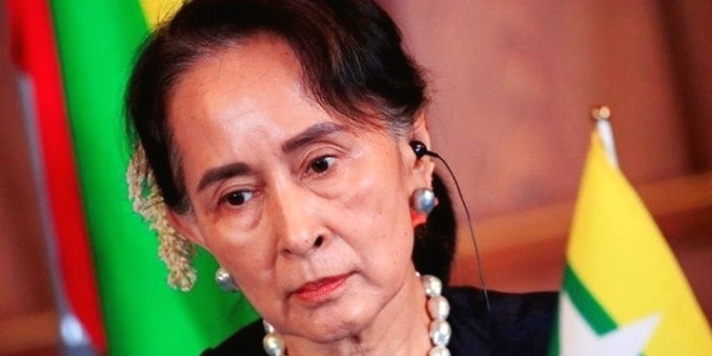 Myanmar's pro-democracy leader Aung San Suu Kyi