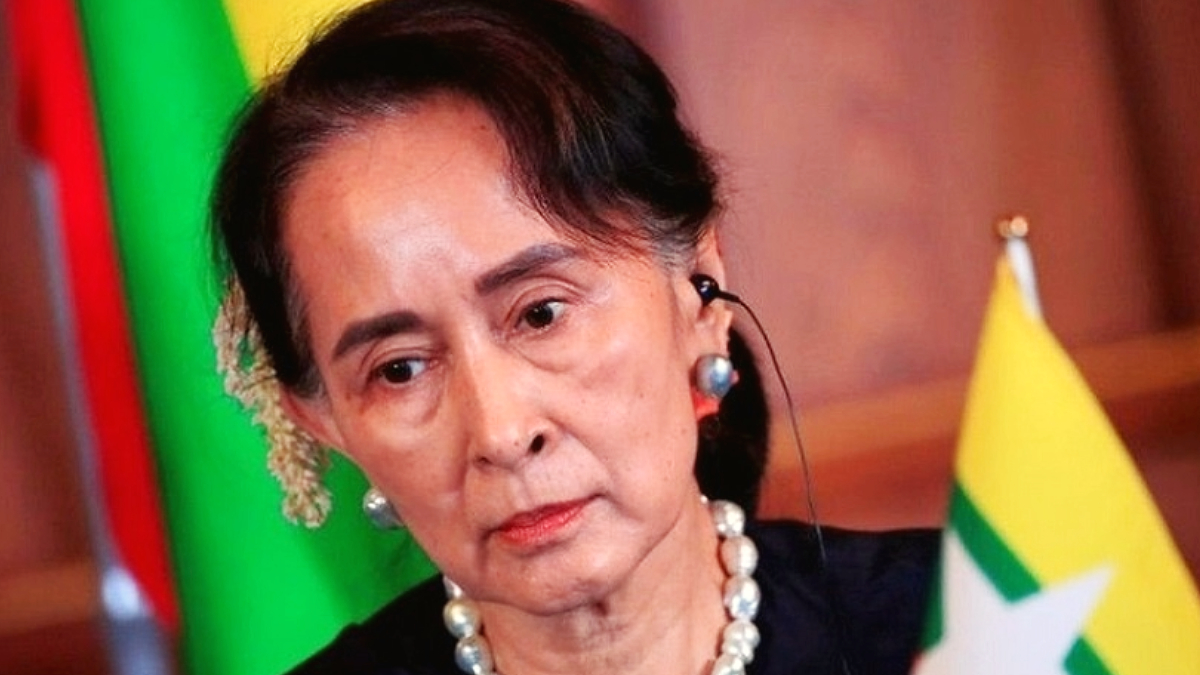 Myanmar's pro-democracy leader Aung San Suu Kyi