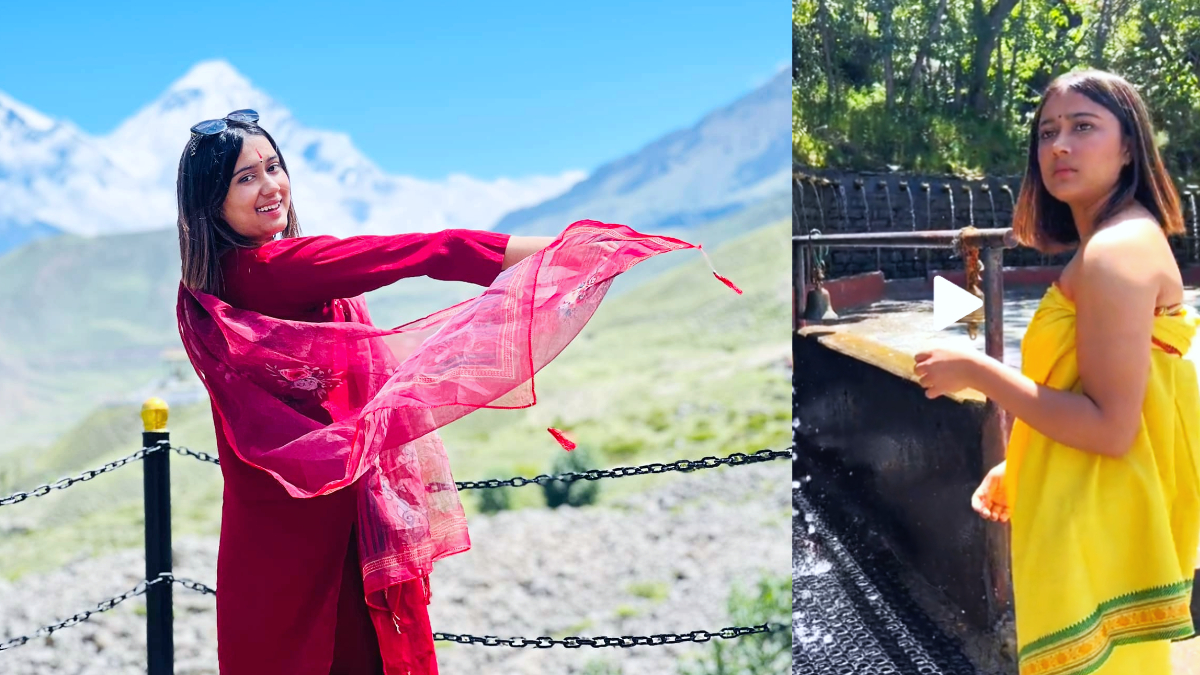 Rachana Rimal At Muktinath