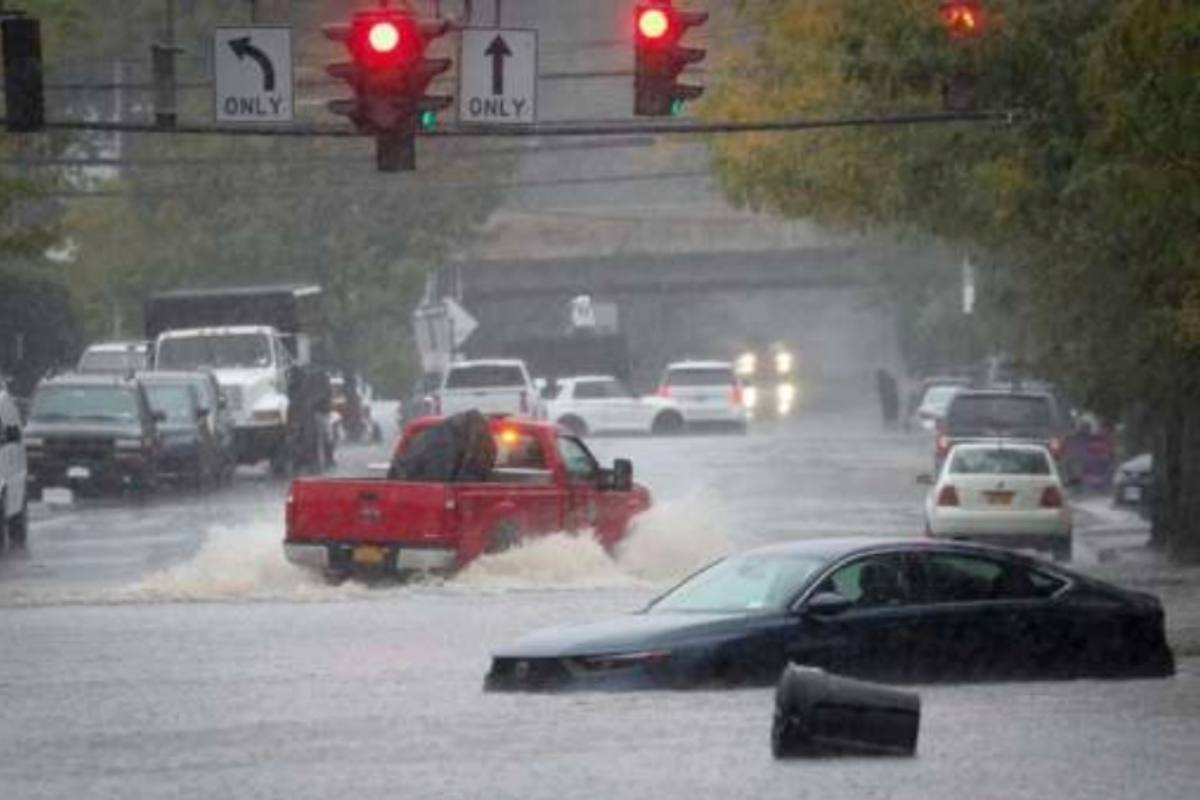 Strong storm in New York