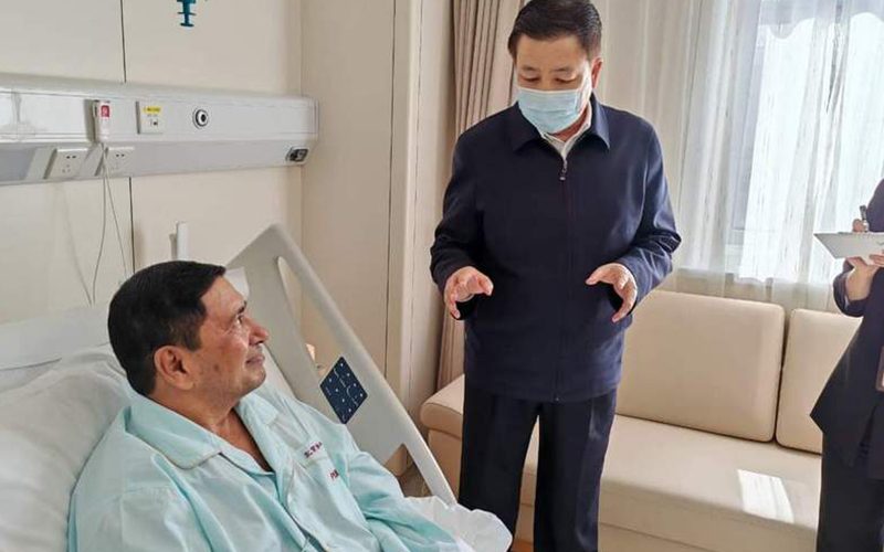 Deputy Prime Minister Shrestha health condition of suffered who heart attack