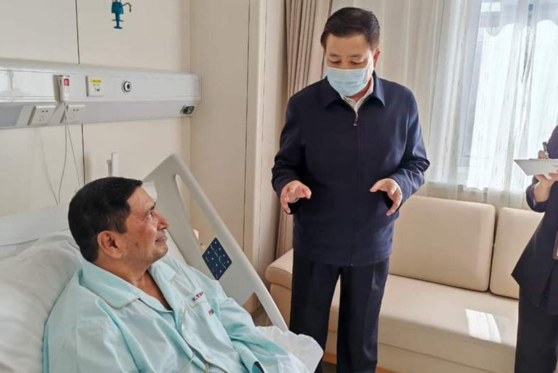 Deputy Prime Minister Shrestha health condition of suffered who heart attack