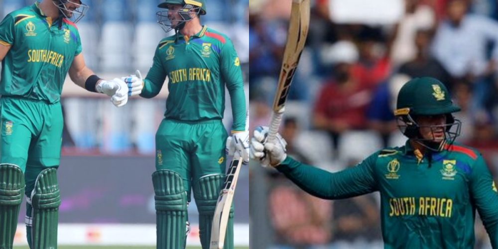 Half-centuries from South Africa's de Kock and Aiden Bangladesh took the best two wickets