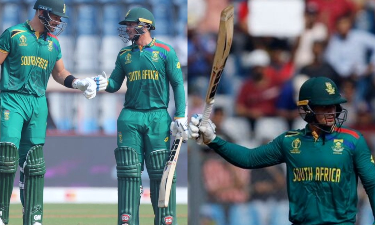 Half-centuries from South Africa's de Kock and Aiden Bangladesh took the best two wickets