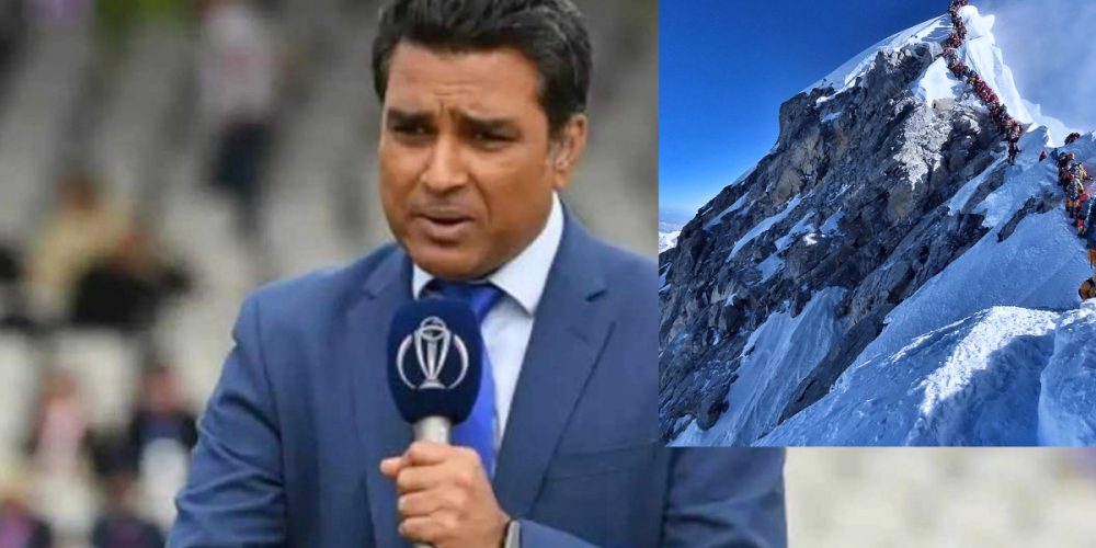 In the World Cup cricket Indian commentator shocked all Nepali people by saying that Mount Everest belongs to India