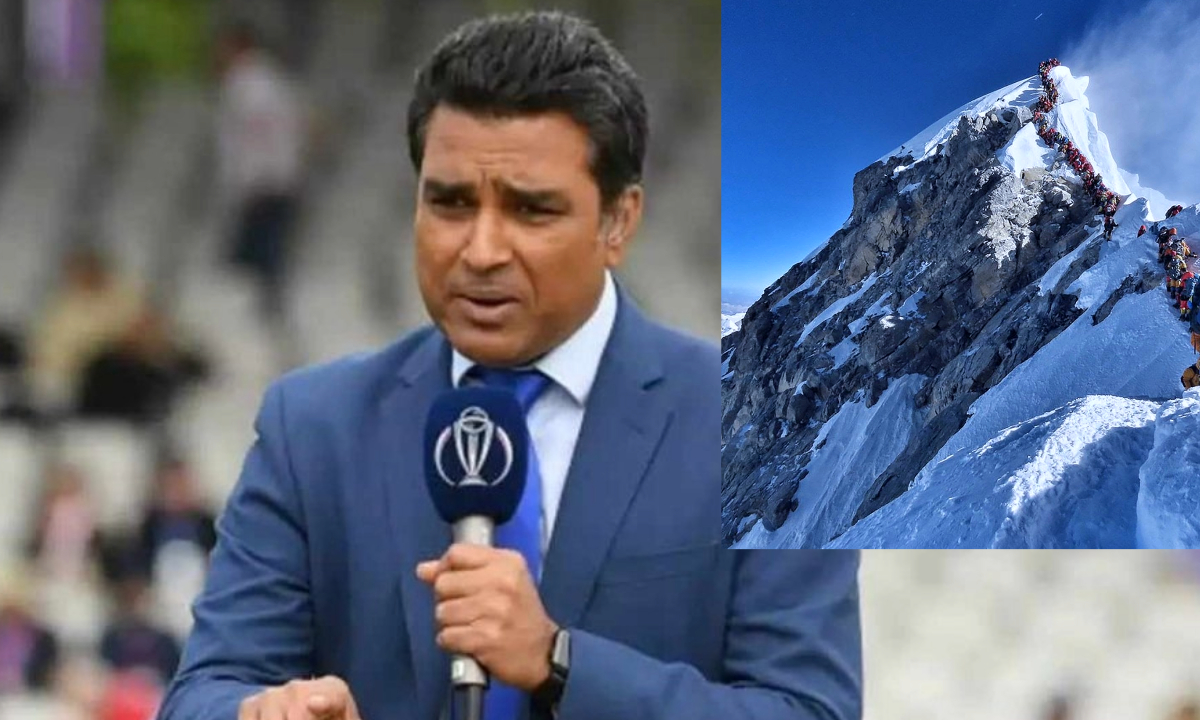 In the World Cup cricket Indian commentator shocked all Nepali people by saying that Mount Everest belongs to India