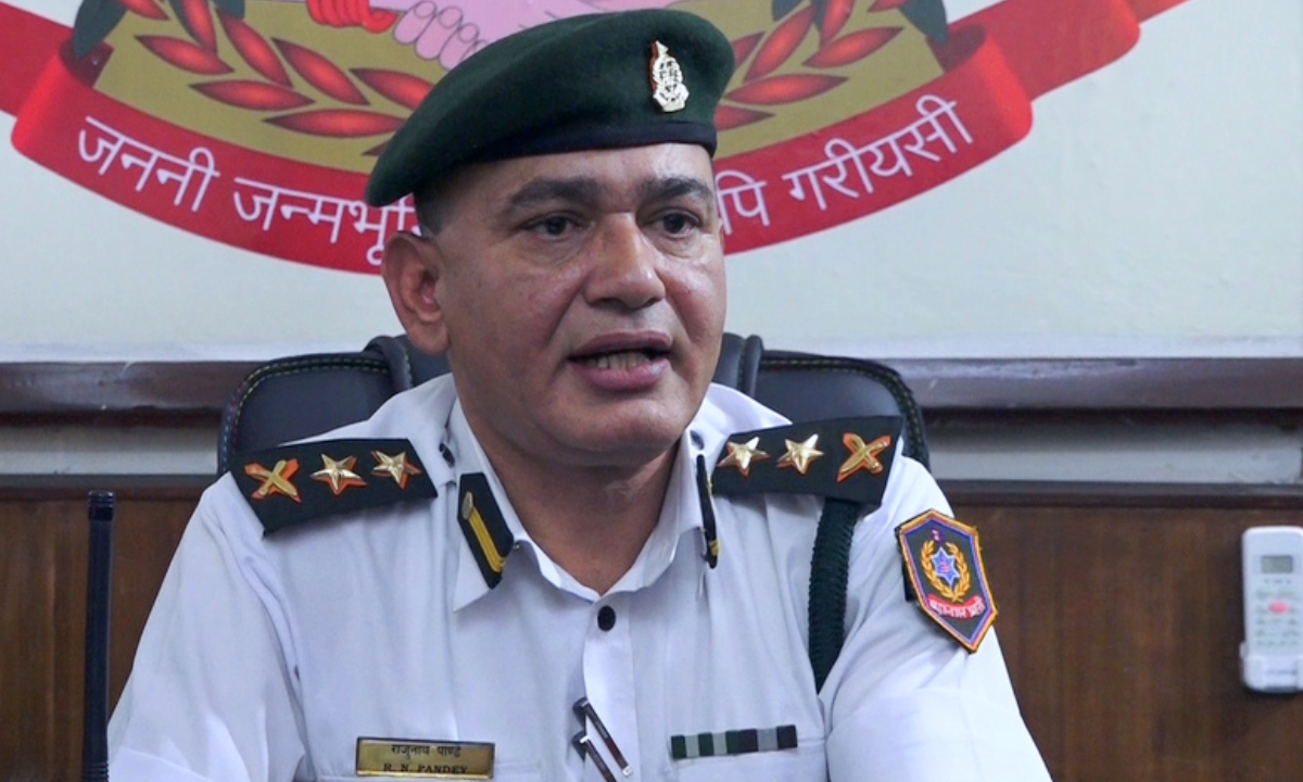 Kathmandu Metropolitan Police Chief Pandey has been promoted to Senior Superintendent