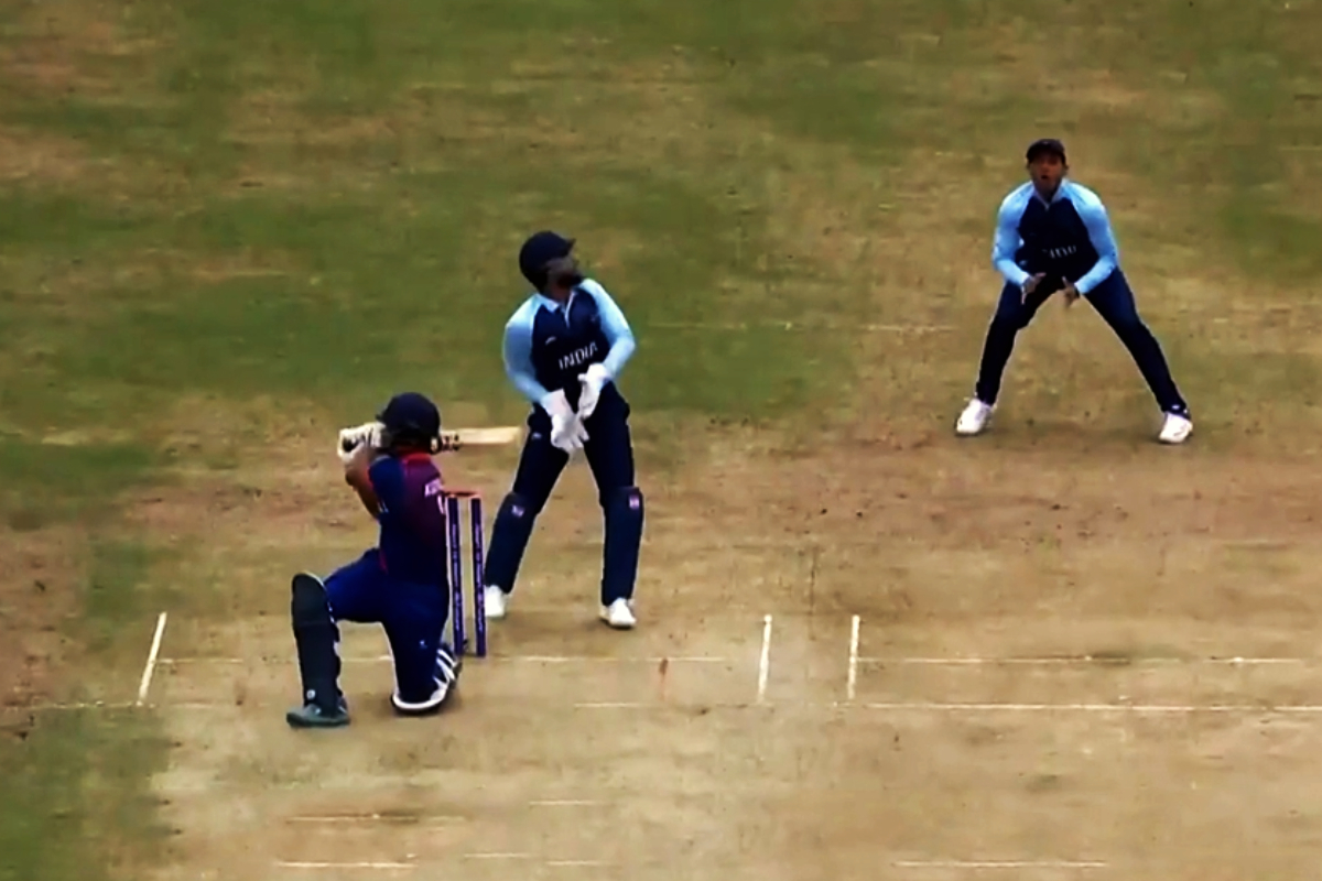 Nepal hits more sixes than India