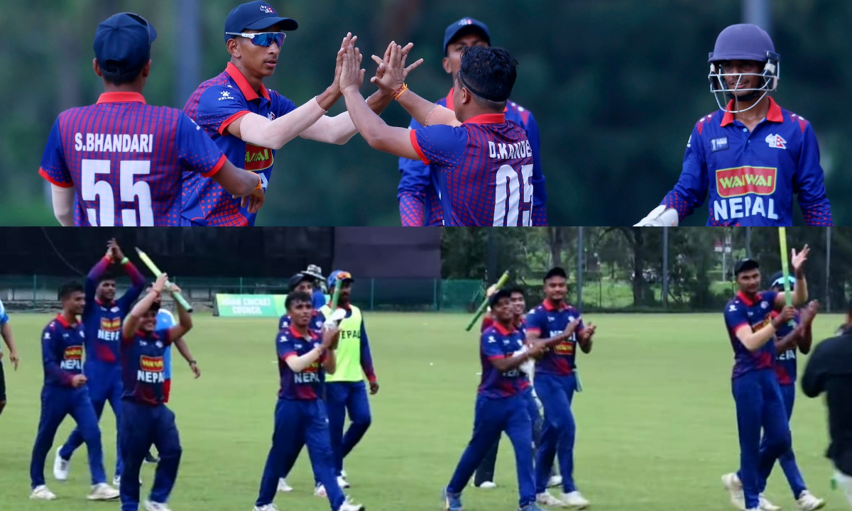 Nepal won the ACC U-19 Premier Cup title by defeating UAE in the final