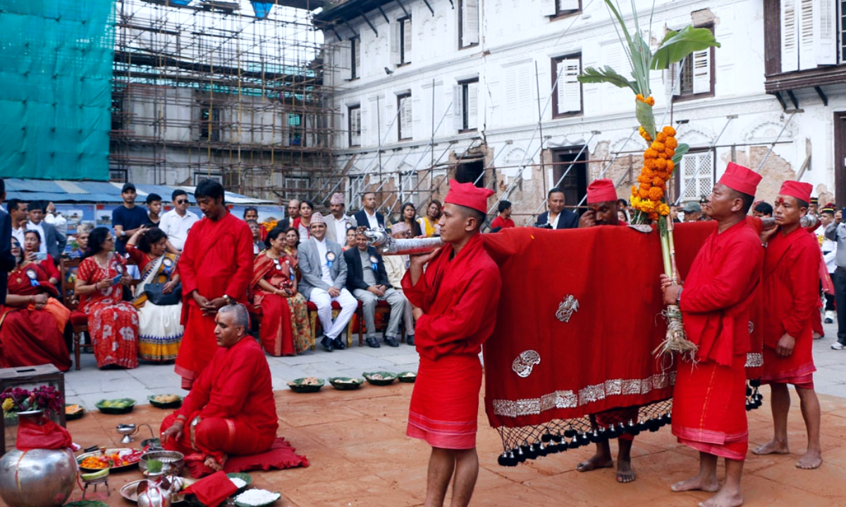 Phulpati the special day of Dashain