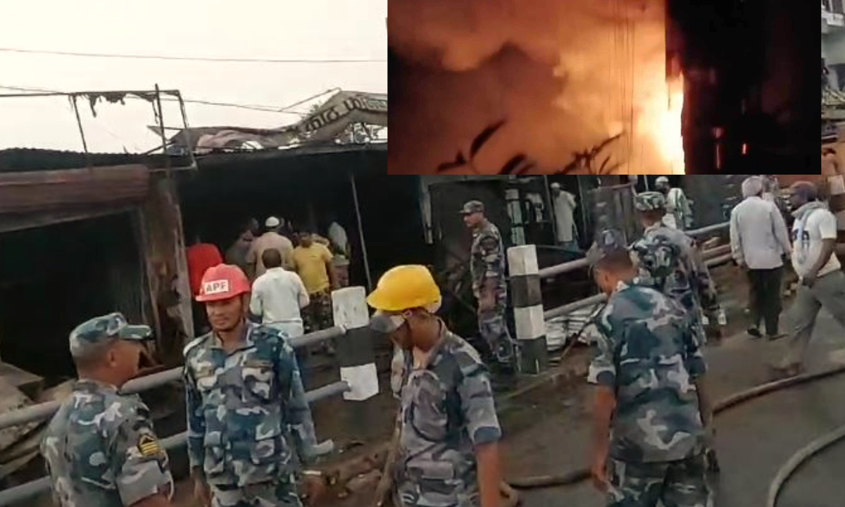 Severe fire in Banke's Nepalgunj