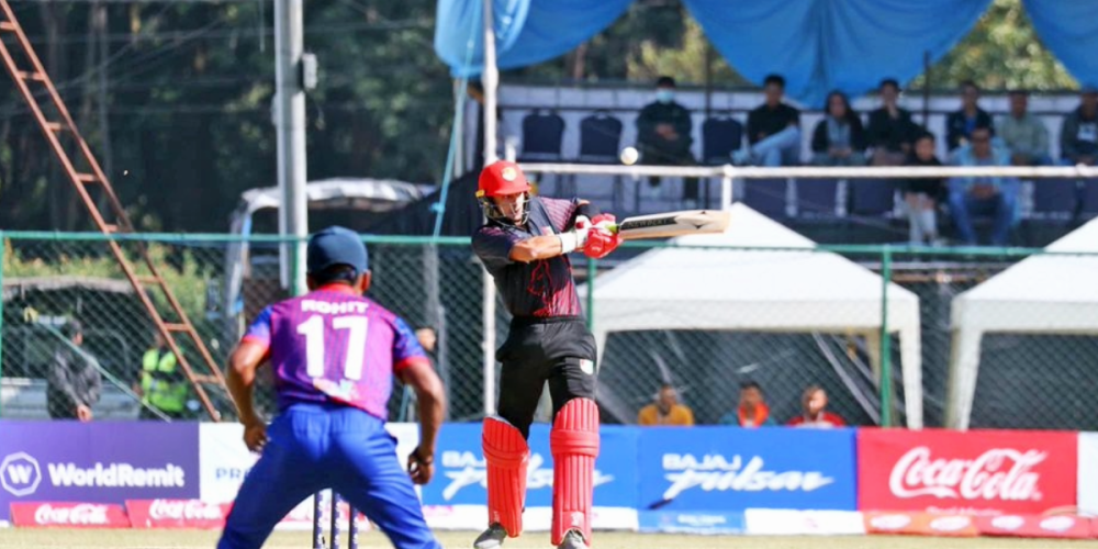 Singapore's low target of only 146 runs to Nepal