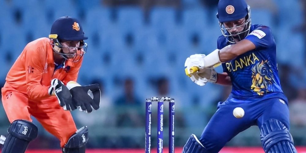 Sri Lanka wins World Cup against Netherlands by 5 wickets