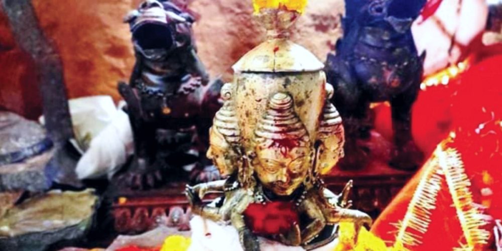 The missing five-faced idol was found after 50 years