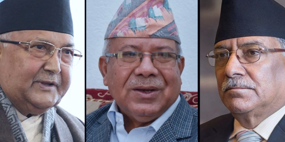 This year Oli Nepal and Prachanda did not take Dashain Tika