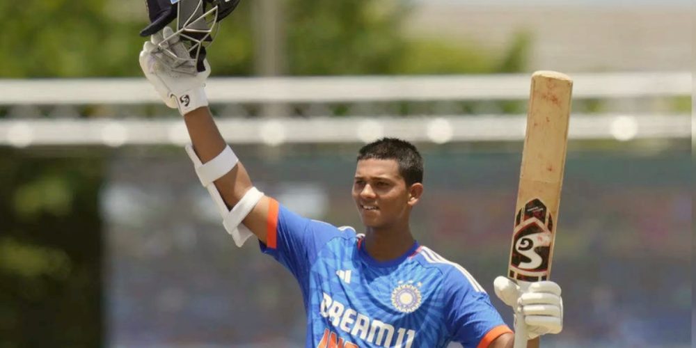 cricket story yashasvi jaiswal create history becomes the youngest indian batsman to score a century in t20i india vs nepal asian games 2023 live