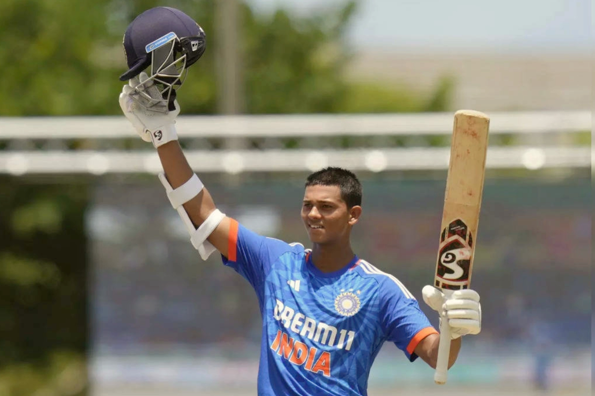 cricket story yashasvi jaiswal create history becomes the youngest indian batsman to score a century in t20i india vs nepal asian games 2023 live