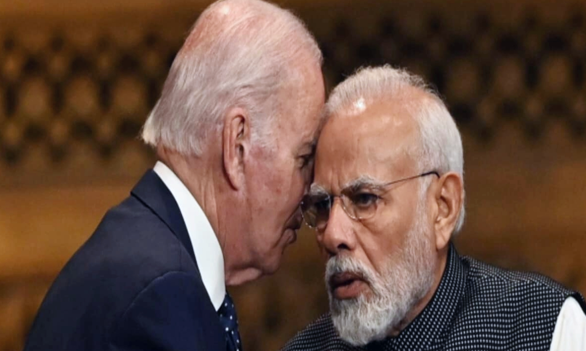 joe biden tells india connection of hamas attack on israel