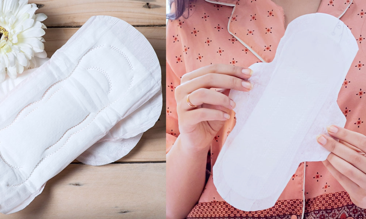 right way of using sanitary napkins in periods