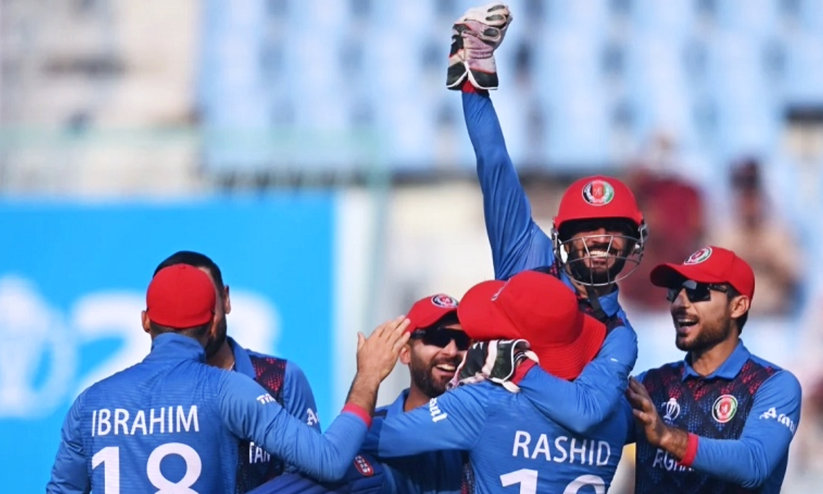 After defeating the Netherlands Afghanistan moved up to the fifth position