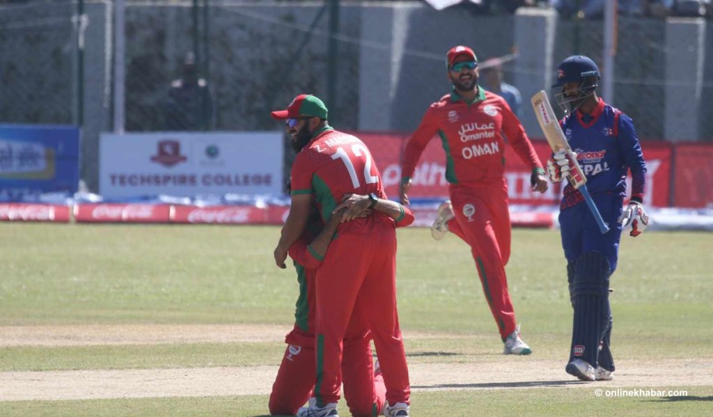 Nepal lost to Oman