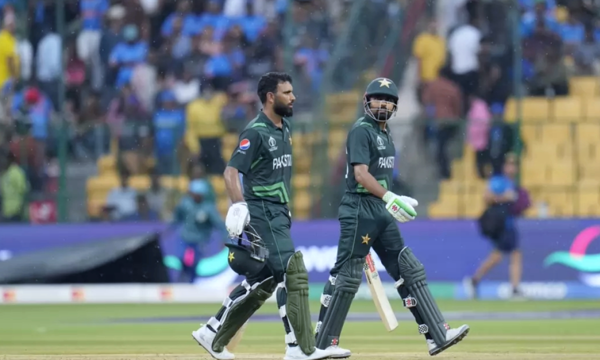 Pakistan won the rain affected match