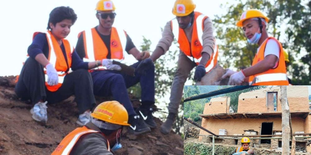 Volunteer groups of UML in earthquake affected areas