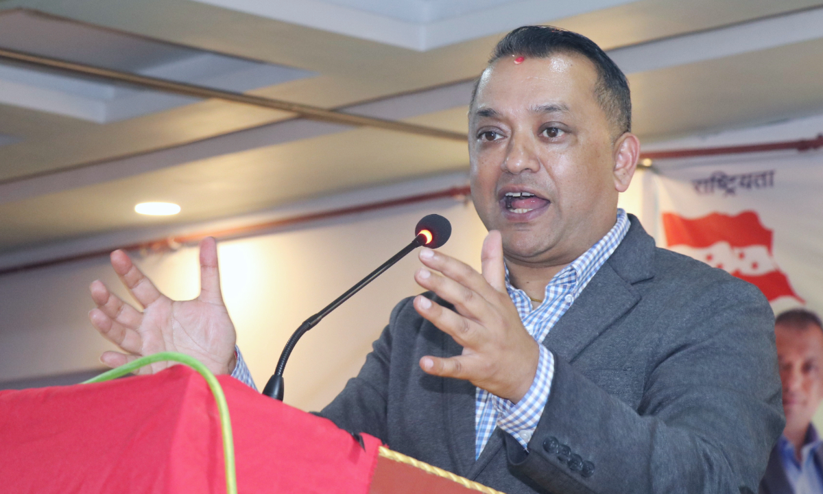 Gagan Thapa apologised, saying it was a serious mistake