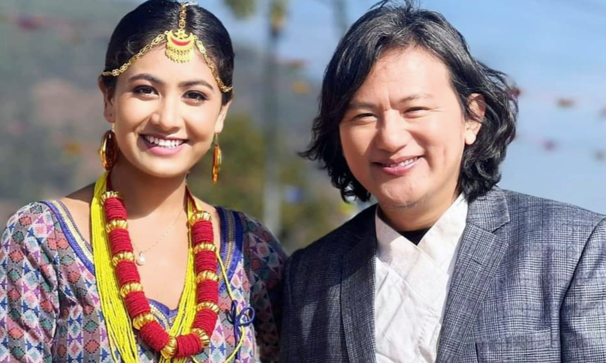 Miss Pabi pairing with Raju Lama