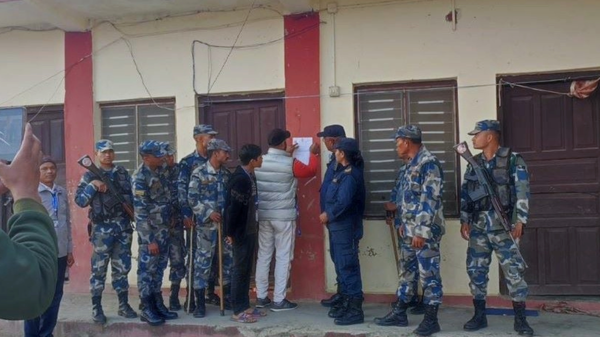 Occupation of Nepalese government building by Indian citizens