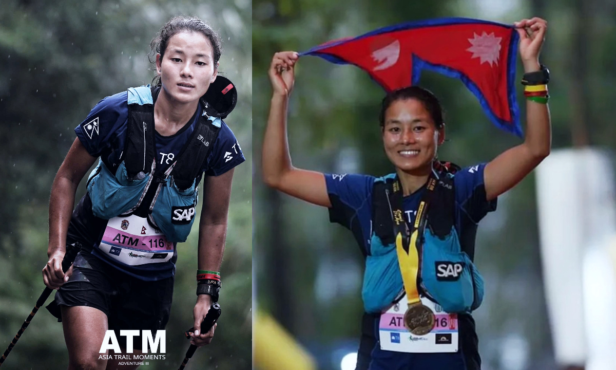 Rashila Tamang Nepal Asia Trail Master Champion 2023