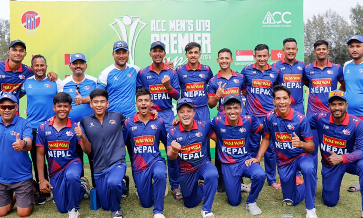 The Nepali team will face India today in the Asia Cup