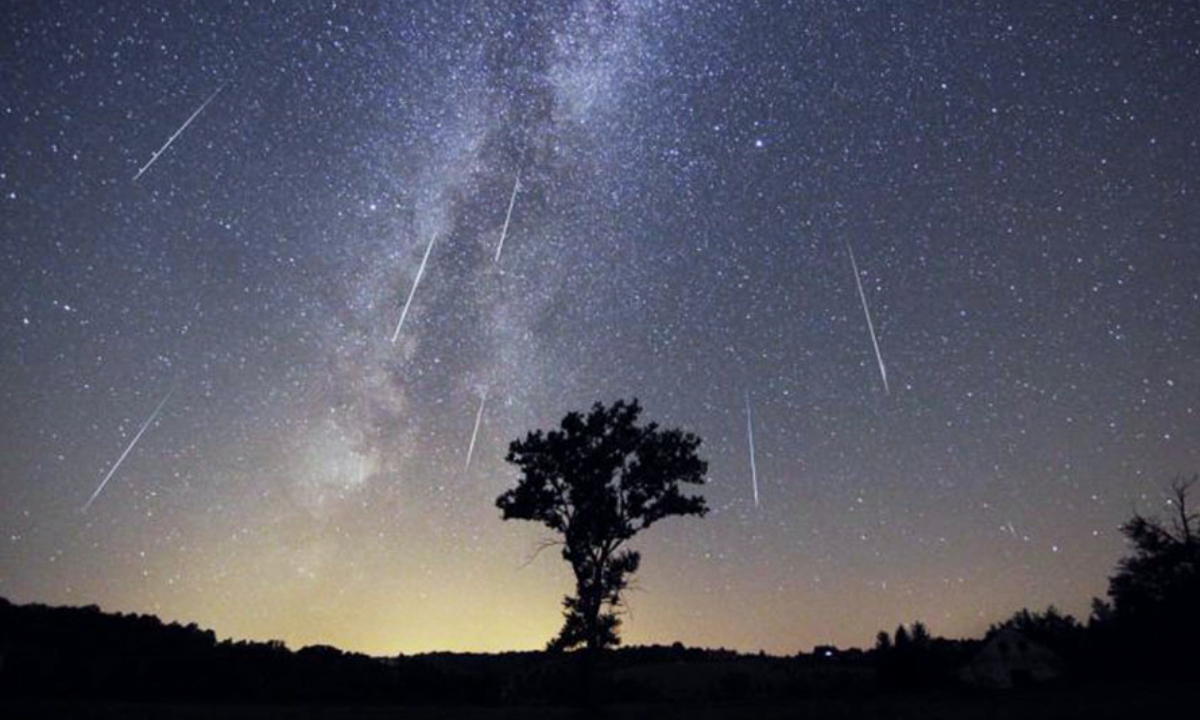 This evening there will be the highest meteor shower ever, it will also fall in Nepal