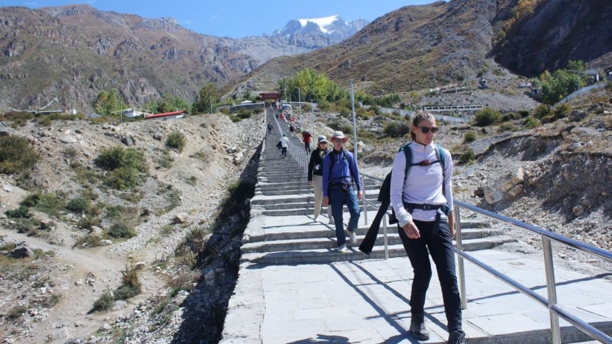 90,000 foreign tourists visited Mustang