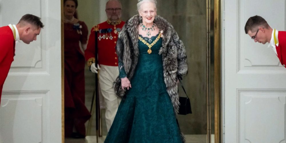 Announcement of abdication by the Queen of Denmark, who has been ruling for 52 years