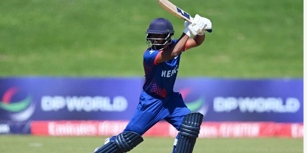 Arjun's half-century against New Zealand in the U-19 World Cup