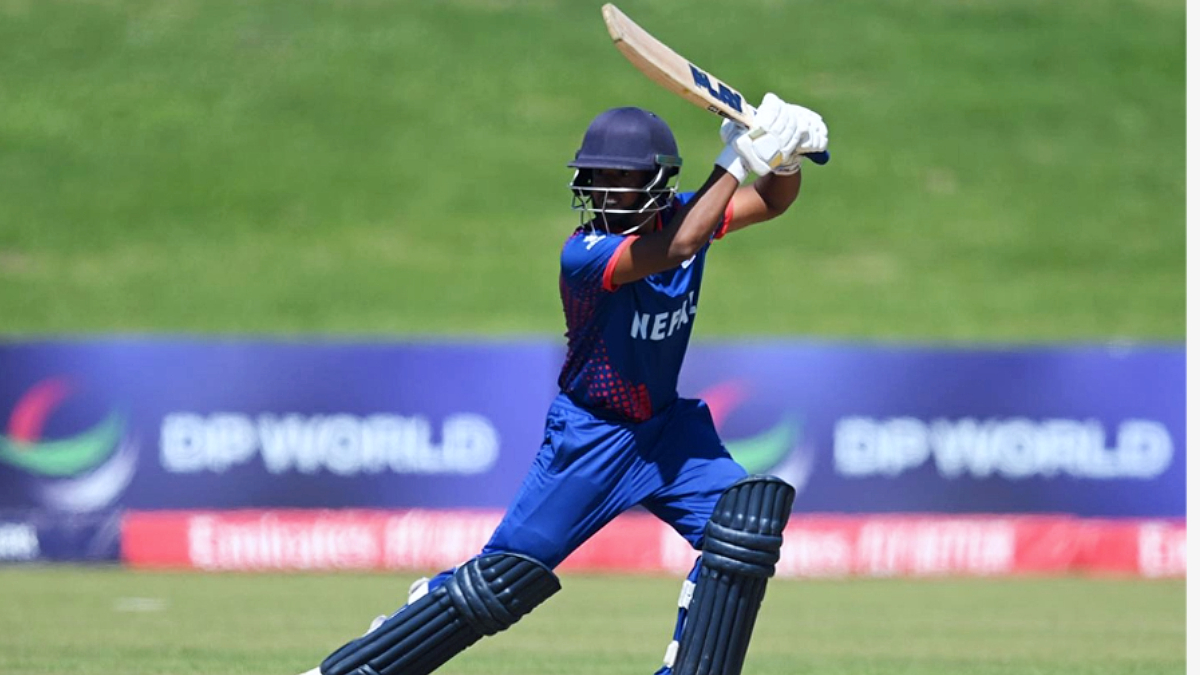 Arjun's half-century against New Zealand in the U-19 World Cup