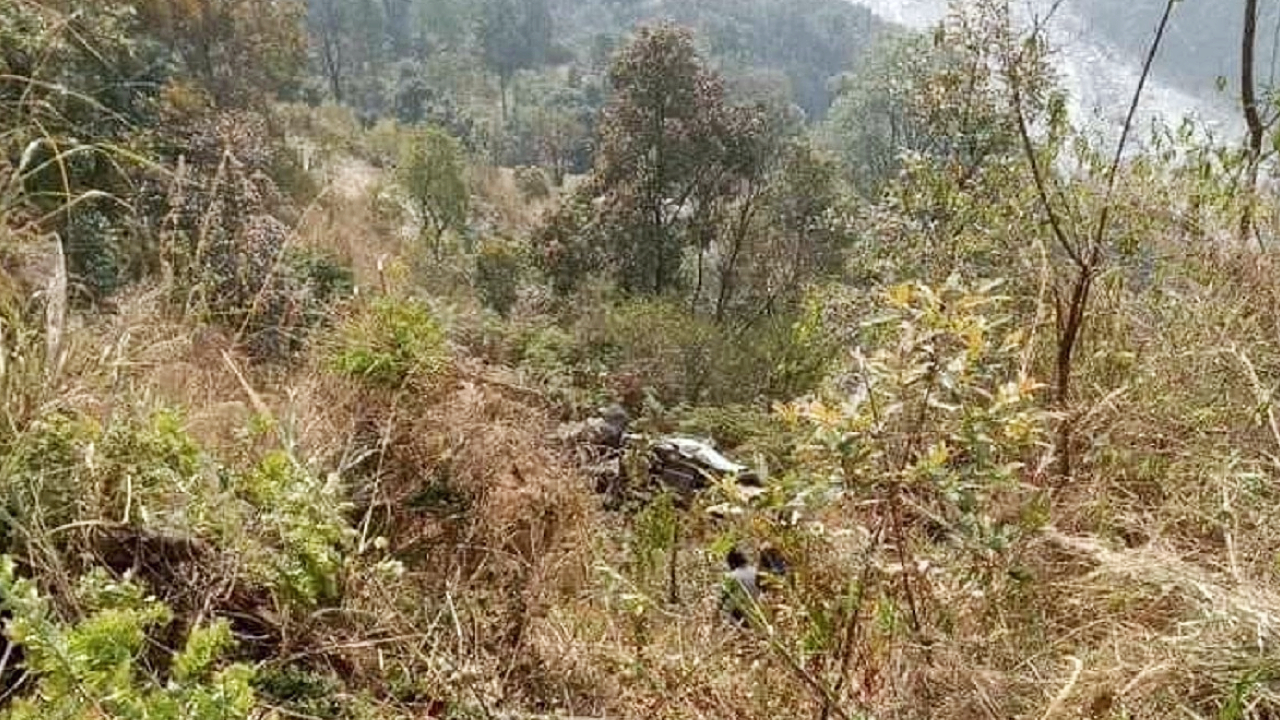 Jeep accident in Helambu, two Bhutanese killed