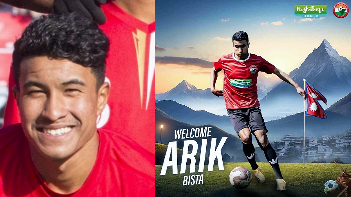 Nepali midfielder ARIK BISTA signed to Indian club Lajong