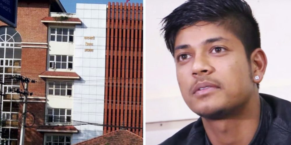 Sandeep Lamichhane was sentenced to 5 lakh rupees and 8 years imprisonment