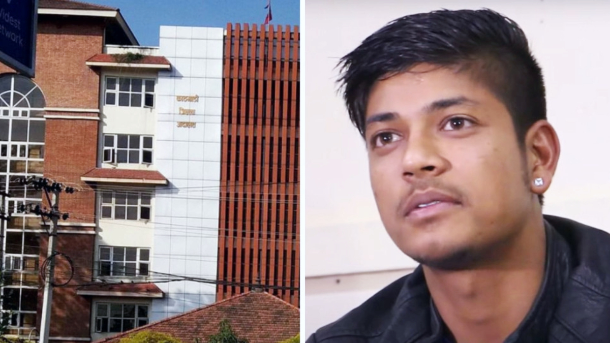 Sandeep Lamichhane was sentenced to 5 lakh rupees and 8 years imprisonment