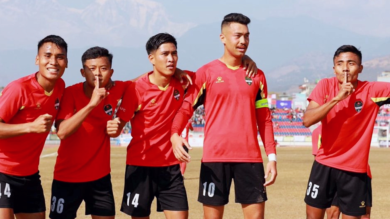 Army won the Aha Rara Pokhara Gold Cup title for the first time