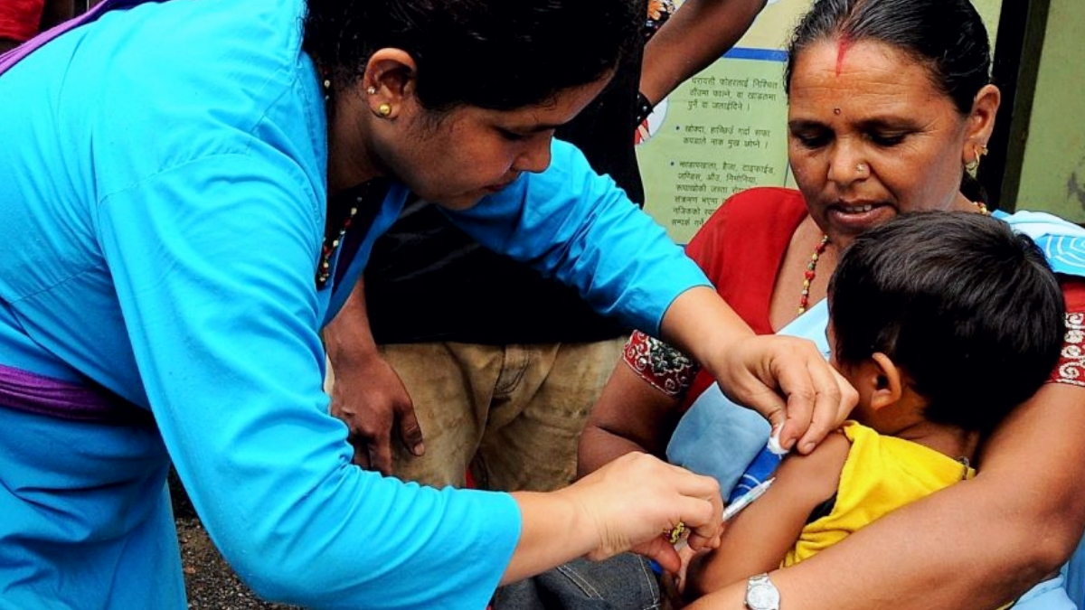 Measles vaccine Nepal