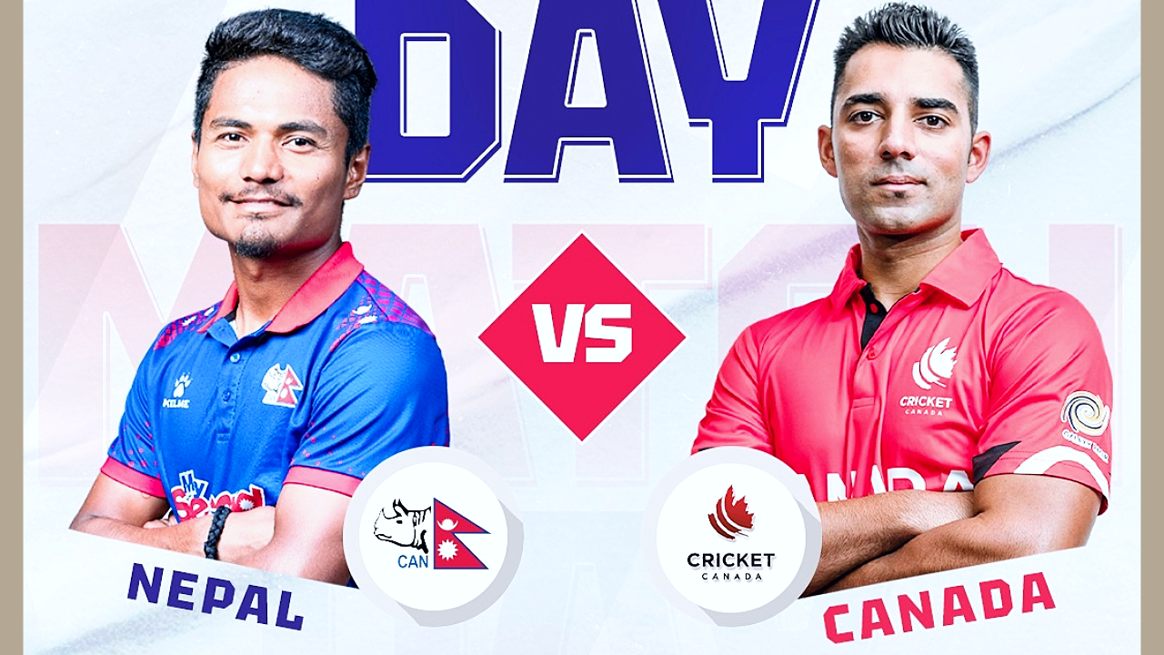 Nepal bats against Canada