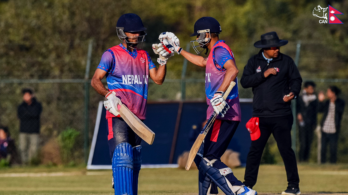 Nepal won by 2 wickets against Canada