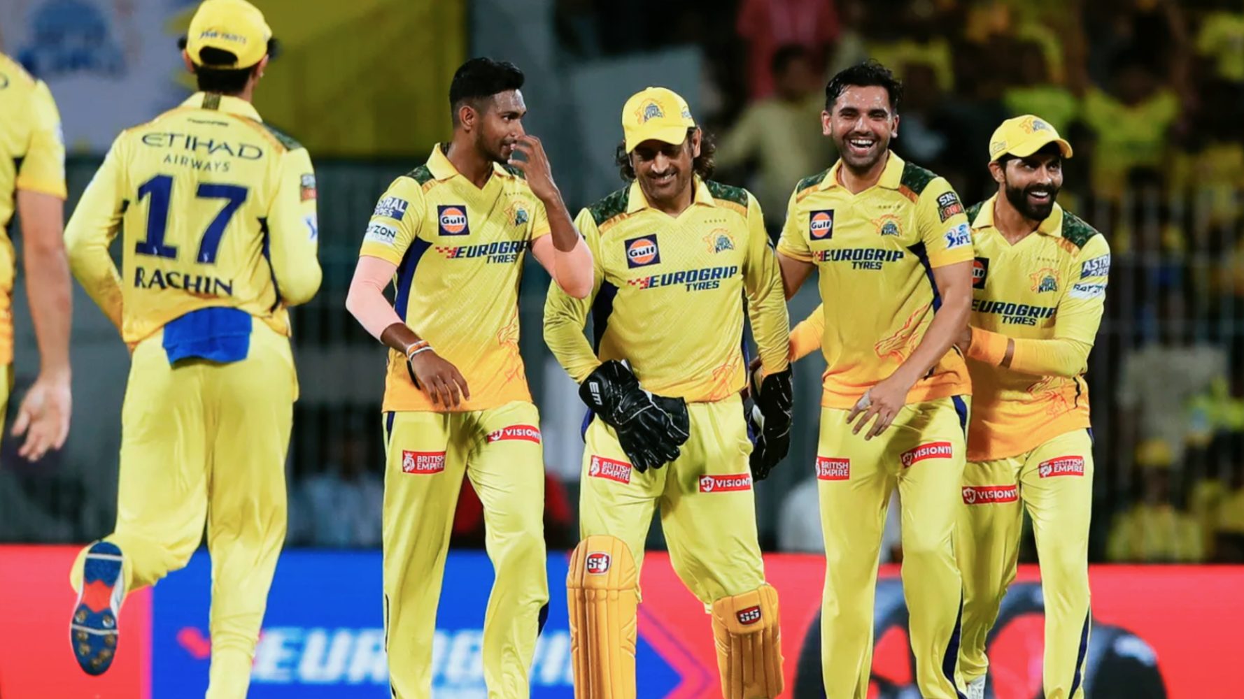 Chennai's second win in a row in IPL