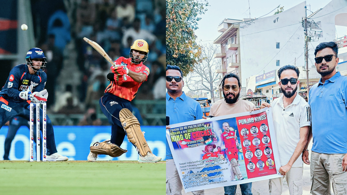 Nepali cricket fans reach India to support Punjab Kings in IPL 2024